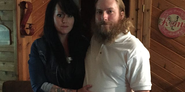 Sadie and Kristian Saucier at their home in Vermont. Kristian Saucier has been released after serving a one-year sentence at a federal prison in Massachusetts.