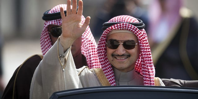 Saudi billionaire Prince al-Waleed bin Talal was released by authorities Saturday, Jan. 27, 2018.