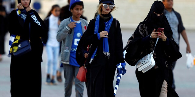 The crown prince pushed back on the idea that women in Saudi Arabia must wear a full-length black cloak.