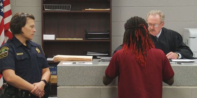 Anthony Jkwan Briggs in bond court.