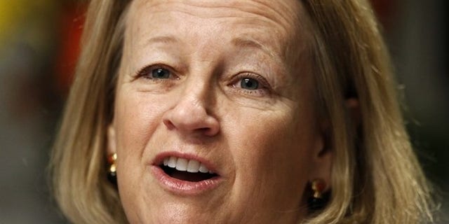 March 1: U.S. Securities and Exchange Commission Chairman Mary Schapiro answers a question at the Reuters Future Face of Finance Summit in Washington.