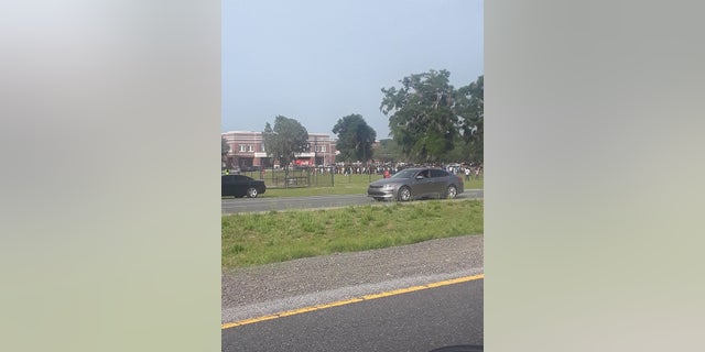 At least one student was injured after being shot in the ankle at Forest High School.