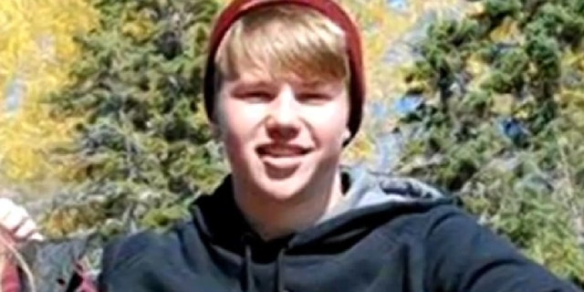 This undated photo shows 14-year-old Patrick Schoonover, who collapsed and died Friday following a hockey game.