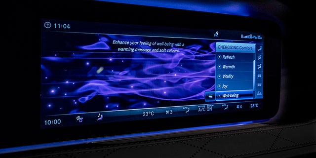 Energizing Comfort attempts to turn the S-Class into a mobile wellness spa.