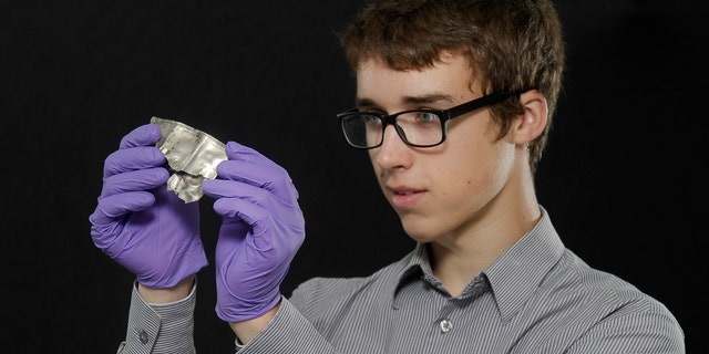 1st time free use- No sales, syndication or archive
Metal detectorist David Hall, 16, examines a fragment of the Dairsie Hoard, a hoard of Roman era silver he unearthed in Fife. The hoard, which dates to the 3rd century AD, is currently being conserved and analysed before it goes on display from October in an exhibition, ScotlandÕs Early Silver, at the National Museum of Scotland in Edinburgh. It is the earliest recorded example of ÔhacksilverÕ, objects literally hacked into pieces, converted from beautiful treasures into raw silver bullion. Archaeologists think this silver came to Fife as a gift or payment from the Roman world. The Romans could not just rely on the strength of their army Ð they also used diplomatic efforts to secure the empireÕs borders by buying off surrounding tribes.
Neil Hanna Photography
www.neilhannaphotography.co.uk
07702 246823