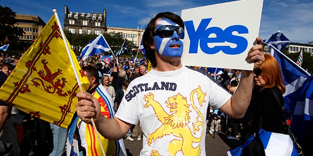 Independence for Scotland began as a long shot, but polls show it could happen in Thursday's referendum. (Reuters)
