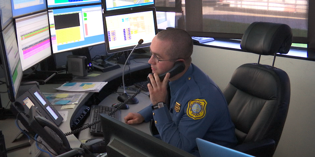 Customers requesting an escort may contact the police communications (Delaware River & Bay Authority) center by calling (302) 571-6342 and pressing #1 for the police communications center or #3722 from their cellular phone.