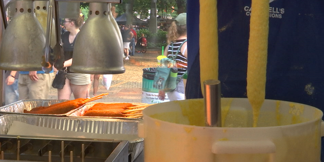 According to fair officials there are more than 80 food options on a stick at the Iowa State Fair.