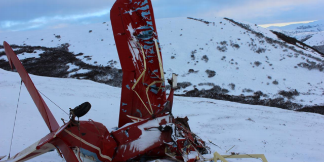 The crash's probable cause was listed as "the pilot's intentional flight of the airplane into terrain in an act of suicide."