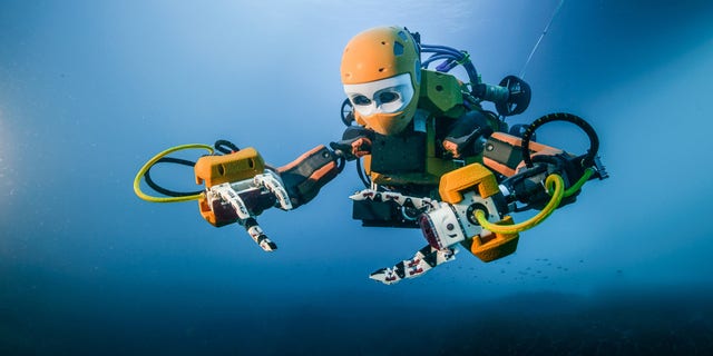 OceanOne from Stanford University. (Frederic Osada and Teddy Seguin/DRASSM)