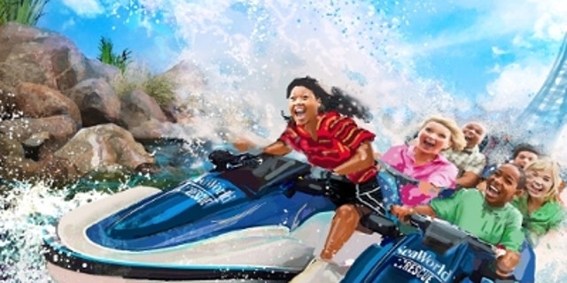 The new SeaWorld Rescue ride will take guests on an adventure through the park's conservation efforts.