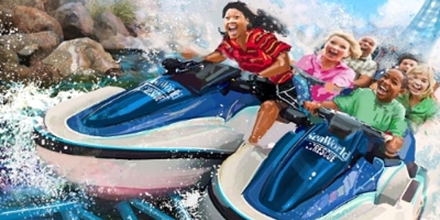 The new SeaWorld Rescue ride will take guests on an adventure through the park's conservation efforts.