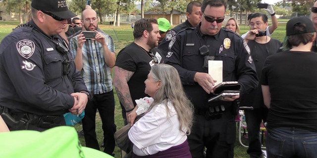 Each of those given citations were charged with a misdemeanor for violating the "food sharing" rule.