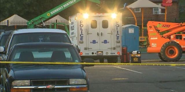 Five people allegedly opened fire on police in Washington, D.C., early Tuesday.