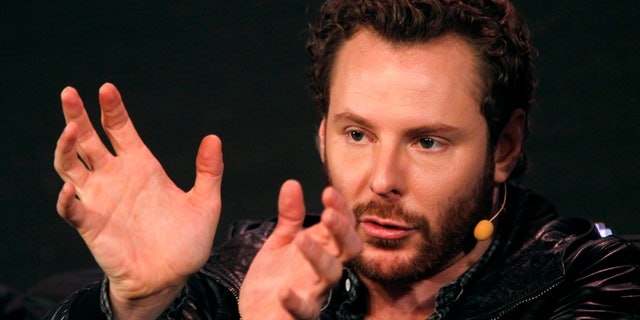 Napster founder and former Facebook president Sean Parker gestures during the Web 2.0 Summit in San Francisco, California October 17, 2011. REUTERS/Robert Galbraith