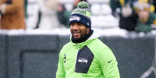 Russell Wilson went all out on 