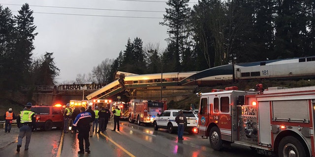 An Amtrak train derailed south of Seattle early Monday, causing "injuries and casualties," according to officials.