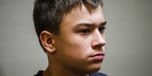 Mark Sekelsky, 16, who was not featured in the first photo, was also charged with second-degree murder.