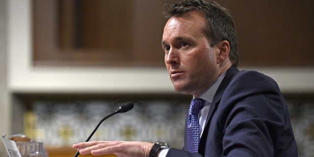 Jan. 21, 2016: Eric Fanning testifies on Capitol Hill before the Senate Armed Services Committee.