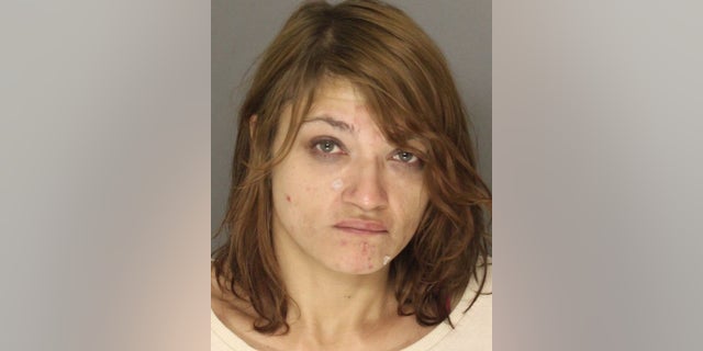 Leigh Ann Sepelyak, 38, is accused of lighting her boyfriend on fire after a heated argument. (Allegheny County Jail)