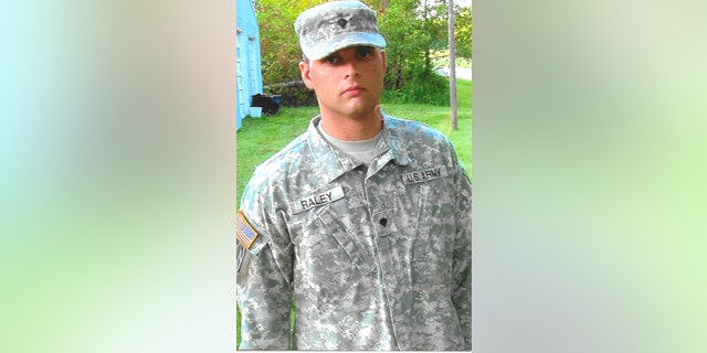 Ricky Raley served in Iraq from 2007 to 2008 with the Indiana National Guard. He was awarded the Purple Heart after an IED exploded near him.