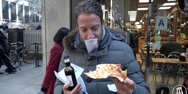 "I’ll never get sick of pizza. I love it."