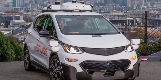 GM Cruise vehicle is testing dozens of autonomous vehicles in San Francisco.
