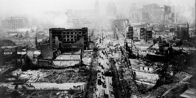 The earthquake and fire that devastated San Francsco occurred 110 years ago today.