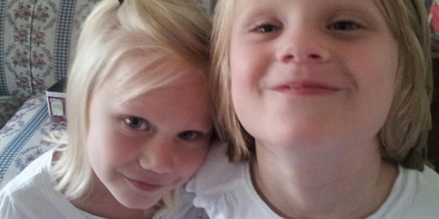 Under new co-payment guidelines in Pennsylvania for children with mental and physical disabilities, Kimberly Shank, of Quarryville, is afraid she won’t be able to pay for so-called “wraparound” services for Abbie, 7, right, and Allie, 5, including behavior and speech therapy. (Courtesy: Kimberly Shank)