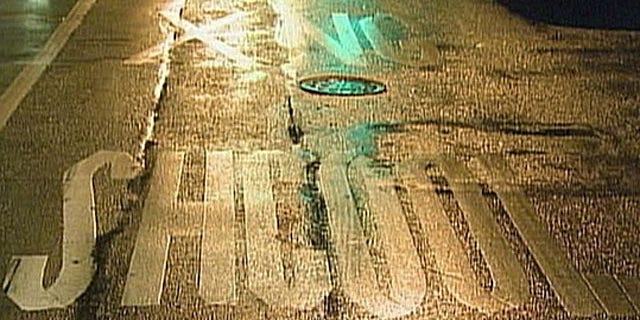 The word school was misspelled as "shcool" on Stanton Street in front of Marta Valle High School. The error was made sometime last summer, MyFoxNY.com reports.