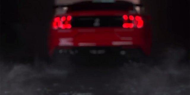 Ford has only released teaser images of the new Shelby GT500 and said that it will have more than 700 hp.