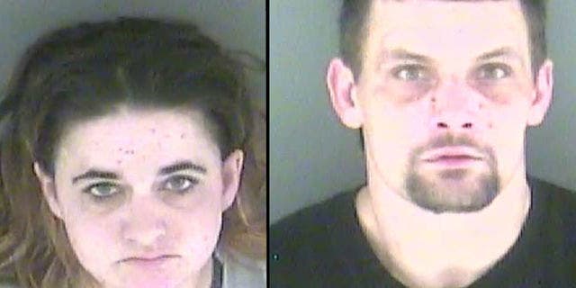 Sasha Fletcher, 31, and her boyfriend, Joshua Parson, 34, were arrested and accused of using heroin while on the job.