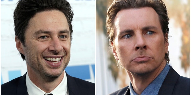 Zach Braff and Dax Shepard have always been a popular celebrity-doppelgänger duo