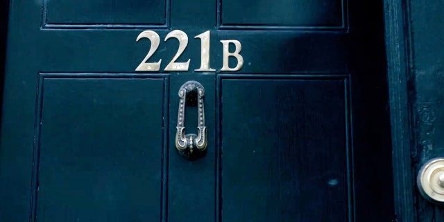 The iconic Sherlock Holmes hub in the BBC series was just half a mile away from where Cumberbatch rescued the delivery cyclist in real life.