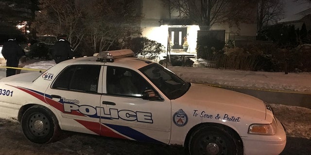 Police were called to the Sherman mansion in northern Toronto on Friday.
