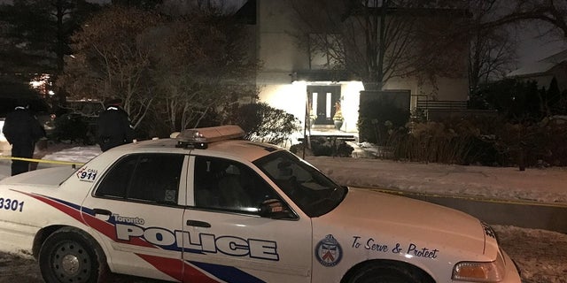 Police were called to the Sherman mansion in north Toronto on Friday.