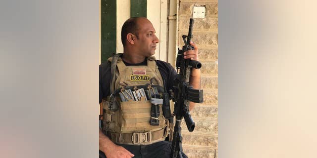 Karim Aljobory of the Iraqi Counter Terrorism Forces