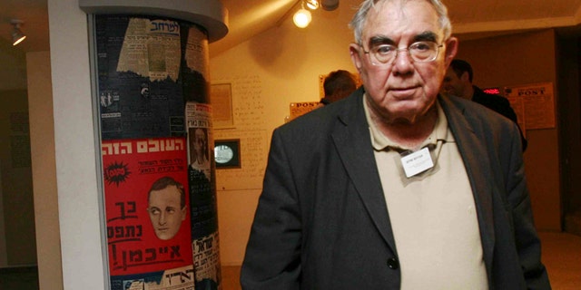 Jan 14, 2007: Former Israeli Shin Bet chief Avraham Shalom is seen during a reunion of Israelis who were involved captivity of Nazi SS officer Adolf Eichmann in Tel Aviv, Israel.