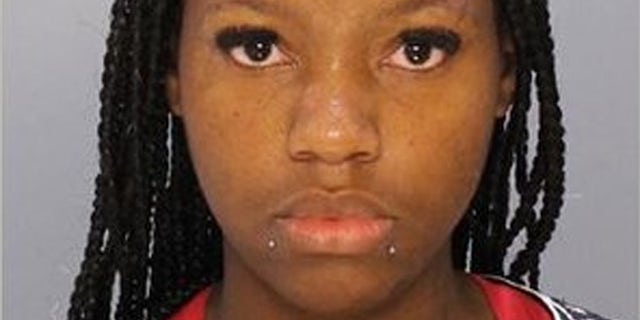 Mahogany Ashly Terry, was detained at Macy's with her daughter on Feb. 11.