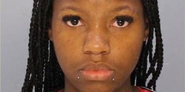 Mahogany Ashly Terry, was detained at Macy's with her daughter on Feb. 11.