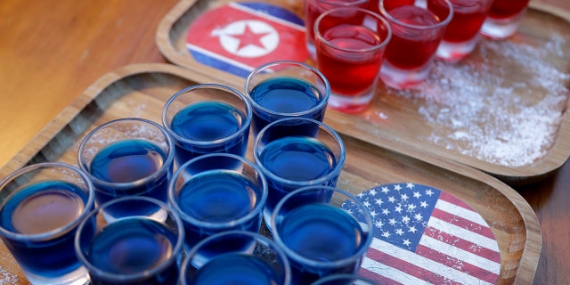 Bars are serving up themed cocktails and red, white and blue drinks.