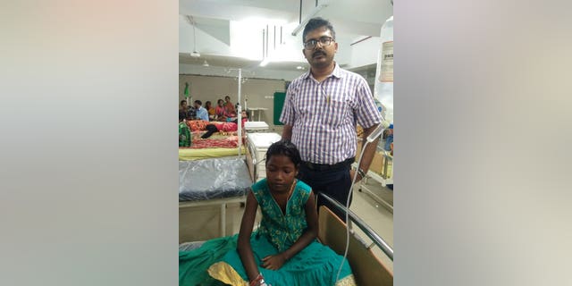 The girl is said to have recovered from her injury and has since been discharged.