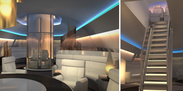 The SkyDeck can accessed via elevator or folding staircase.