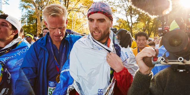 Simon Wheatcroft finished the 2014 New York City Marathon in 5:13:18. PHOTOGRAPH COURTESY OF SIMON WHEATCROFT