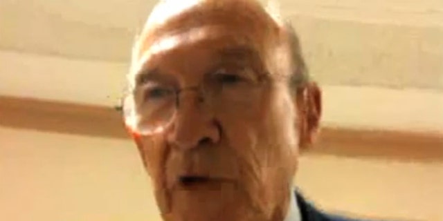 Shown here is Alan Simpson, co-chairman of the commission tasked with finding ways to cut the debt and deficit. (YouTube)
