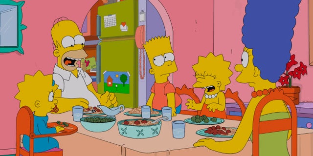 Scene from "The Simpsons."