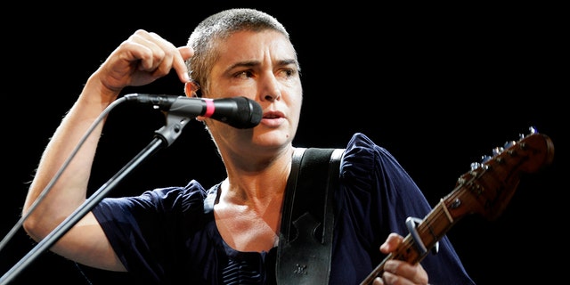 Irish singer Sinead O'Connor performs on stage during the Positivus music festival in Salacgriva July 18, 2009.