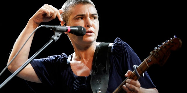 Irish singer Sinead O'Connor performs on stage during the Positivus music festival in Salacgriva July 18, 2009. REUTERS/Ints Kalnins/File Photo - RTSEJH9