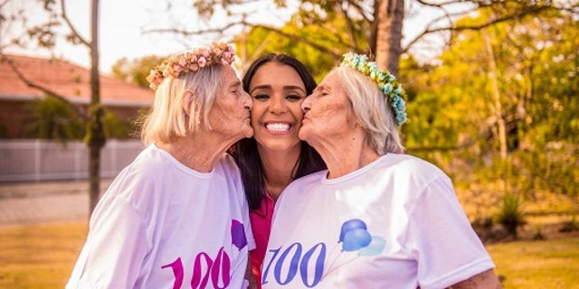 Brazilian Twin Sisters Commemorate 100th Birthday With Stunning Photo