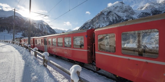 The train route from Zurich to St. Mortiz via Chur is a World Heritage Site.